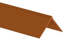 Profil narożny tapetowy brązowy